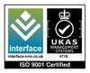 Interface UKAS ISO 9001 Certified high res 300x243 1